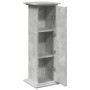 Pedestal expositor con almacenaje gris hormigón 31x30x90 cm de , Soportes para macetas - Ref: Foro24-854610, Precio: 66,27 €,...