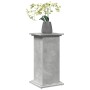 Pedestal expositor con almacenaje gris hormigón 31x30x60 cm de , Soportes para macetas - Ref: Foro24-854619, Precio: 52,48 €,...