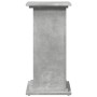 Pedestal expositor con almacenaje gris hormigón 31x30x60 cm de , Soportes para macetas - Ref: Foro24-854619, Precio: 52,48 €,...