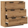 Aparador de madera de ingeniería roble artisan 60x30x70 cm de , Aparadores - Ref: Foro24-856835, Precio: 84,74 €, Descuento: %