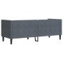 Sofá Chesterfield 3 plazas con cojines terciopelo gris oscuro de , Sofás - Ref: Foro24-372694, Precio: 301,53 €, Descuento: %