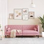 Chesterfield 3-seater sofa with pink velvet cushions by , Sofas - Ref: Foro24-372696, Price: 300,48 €, Discount: %