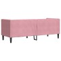 Sofá Chesterfield 3 plazas con cojines terciopelo rosa de , Sofás - Ref: Foro24-372696, Precio: 300,48 €, Descuento: %