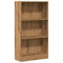 Estantería de madera de ingeniería roble artesano 60x24x109 cm de , Librerías y estanterías - Ref: Foro24-857811, Precio: 50,...