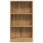 Estantería de madera de ingeniería roble artesano 60x24x109 cm de , Librerías y estanterías - Ref: Foro24-857811, Precio: 50,...