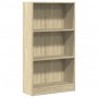 Estantería de madera de ingeniería roble Sonoma 60x24x109 cm de , Librerías y estanterías - Ref: Foro24-857805, Precio: 49,95...