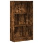 Estantería madera de ingeniería roble ahumado 60x24x109 cm de , Librerías y estanterías - Ref: Foro24-857807, Precio: 49,99 €...