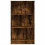 Estantería madera de ingeniería roble ahumado 60x24x109 cm de , Librerías y estanterías - Ref: Foro24-857807, Precio: 49,99 €...