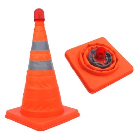 Safety cone with foldable LED, ProPlus 540319 by ProPlus, Road and traffic signs - Ref: Foro24-404069, Price: 23,99 €, Discou...