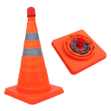 Safety cone with foldable LED, ProPlus 540319 by ProPlus, Road and traffic signs - Ref: Foro24-404069, Price: 23,06 €, Discou...