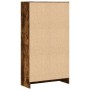 Engineered wood smoked oak bookshelf 60x24x109 cm by , Bookcases and shelves - Ref: Foro24-857807, Price: 49,99 €, Discount: %