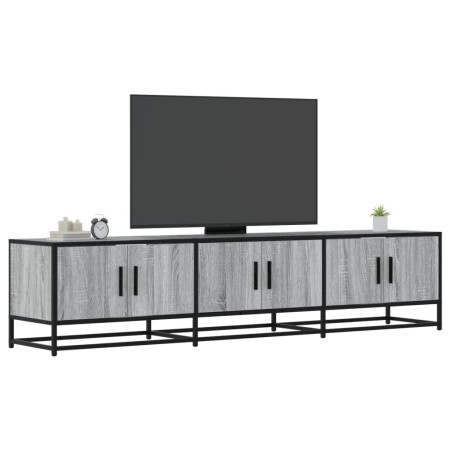 TV-Möbel aus grauem Sonoma-Ingenieurholz, 180x35x41 cm. von , TV-Möbel - Ref: Foro24-3300788, Preis: 137,99 €, Rabatt: %