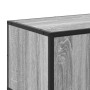 TV stand made of Sonoma gray engineered wood 180x35x41 cm by , TV Furniture - Ref: Foro24-3300788, Price: 125,96 €, Discount: %