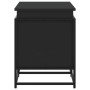 Storage box with black engineered wood lid 100x40x51.5 cm by , Storage baskets - Ref: Foro24-848804, Price: 95,29 €, Discount: %