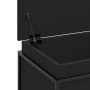 Storage box with black engineered wood lid 100x40x51.5 cm by , Storage baskets - Ref: Foro24-848804, Price: 95,29 €, Discount: %