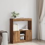 Engineered wood oak artisian sideboard 92x33x100 cm by , Bookcases and shelves - Ref: Foro24-855132, Price: 83,10 €, Discount: %