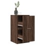 Medicine cabinet made of brown oak wood, 40x41x77.5 cm. by , Lockers and storage cabinets - Ref: Foro24-855193, Price: 63,23 ...