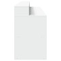 Desk with LED light, engineered wood, white, 200x55x91 cm by , Desks - Ref: Foro24-3309438, Price: 190,37 €, Discount: %