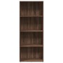 Estantería de madera de ingeniería marrón roble 60x30x152 cm de , Librerías y estanterías - Ref: Foro24-857914, Precio: 73,24...