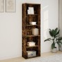 Engineered wood smoked oak bookshelf 60x30x189 cm by , Bookcases and shelves - Ref: Foro24-857921, Price: 82,99 €, Discount: %