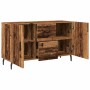 Aged engineered wood sideboard 100x36x60 cm by , Sideboards - Ref: Foro24-857322, Price: 99,15 €, Discount: %