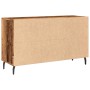 Aged engineered wood sideboard 100x36x60 cm by , Sideboards - Ref: Foro24-857322, Price: 99,15 €, Discount: %