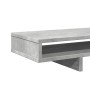 Bildschirmständer aus grauem Beton-Ingenieurholz, 100x27x15 cm. von , Computersockel und -erhöhungen - Ref: Foro24-854754, Pr...