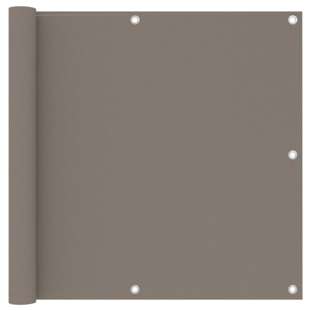 Toldo para balcón de tela oxford gris taupe 90x500 cm de vidaXL, Sombrillas - Ref: Foro24-134990, Precio: 25,47 €, Descuento: %