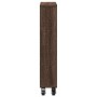 Narrow storage cart in brown oak wood 48x13x68 cm by , Bookcases and shelves - Ref: Foro24-855229, Price: 49,36 €, Discount: %