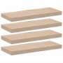 Estantes flotantes 4 uds madera de ingeniería 60x23,5x4 cm de , Estantes y estanterías - Ref: Foro24-4010690, Precio: 73,99 €...