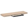 Floating shelves 2 units engineered wood 80x23.5x4 cm by , Shelves and shelves - Ref: Foro24-4010692, Price: 49,67 €, Discoun...