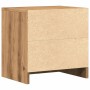 Mesita de noche madera de ingeniería roble artisian 40x30x40 cm de , Mesitas de noche - Ref: Foro24-855926, Precio: 47,46 €, ...