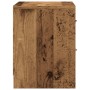 Mesita de noche madera de ingeniería envejecida 40x30x40 cm de , Mesitas de noche - Ref: Foro24-855924, Precio: 47,46 €, Desc...