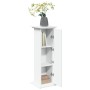 Pedestal expositor con almacenaje madera blanco 31x30x90 cm de , Soportes para macetas - Ref: Foro24-854607, Precio: 73,83 €,...