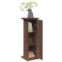 Brown oak pedestal display with storage 31x30x90 cm | Foro24|Onlineshop| Casa, Jardín y Más Foro24.es