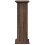 Brown oak pedestal display with storage 31x30x90 cm | Foro24|Onlineshop| Casa, Jardín y Más Foro24.es