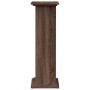 Brown oak pedestal display with storage 31x30x90 cm | Foro24|Onlineshop| Casa, Jardín y Más Foro24.es