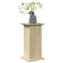 Pedestal expositor con almacenaje roble Sonoma 31x30x60 cm de , Soportes para macetas - Ref: Foro24-854618, Precio: 50,18 €, ...