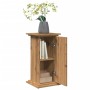 Display pedestal with storage in artisan oak, 31x30x60 cm. by , Pot stands - Ref: Foro24-854624, Price: 47,09 €, Discount: %