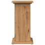 Display pedestal with storage in artisan oak, 31x30x60 cm. by , Pot stands - Ref: Foro24-854624, Price: 47,09 €, Discount: %