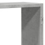 Engineered wood gray concrete wall shelf 159x18x65 cm by , Shelves and shelves - Ref: Foro24-853212, Price: 60,73 €, Discount: %