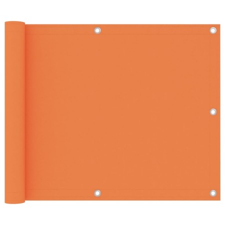 Toldo para balcón de tela oxford naranja 75x600 cm de vidaXL, Sombrillas - Ref: Foro24-135047, Precio: 28,33 €, Descuento: %