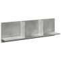 Engineered wood gray concrete wall shelf 100x16.5x30 cm by , Shelves and shelves - Ref: Foro24-854862, Price: 35,07 €, Discou...