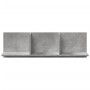 Engineered wood gray concrete wall shelf 100x16.5x30 cm by , Shelves and shelves - Ref: Foro24-854862, Price: 35,07 €, Discou...