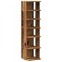 Engineered wood aged shoe cabinet 28x27x102 cm by , Shoe racks and shoe organizers - Ref: Foro24-856664, Price: 49,99 €, Disc...