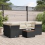 7-piece garden dining set with black synthetic rattan cushions by , Garden sets - Ref: Foro24-3255825, Price: 442,01 €, Disco...