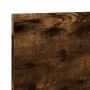 Wall-mounted furniture made of smoked oak engineered wood, 100x16.5x30 cm. by , Shelves and shelves - Ref: Foro24-854863, Pri...