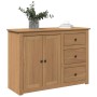 Aparador con cajones Panama madera maciza pino 112x40x80 cm de , Aparadores - Ref: Foro24-4016385, Precio: 213,99 €, Descuent...