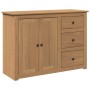 Aparador con cajones Panama madera maciza pino 112x40x80 cm de , Aparadores - Ref: Foro24-4016385, Precio: 213,99 €, Descuent...