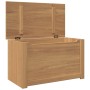 Storage trunk with lid Panama solid pine wood 79x42x46 cm by , Storage trunks - Ref: Foro24-4016387, Price: 94,73 €, Discount: %